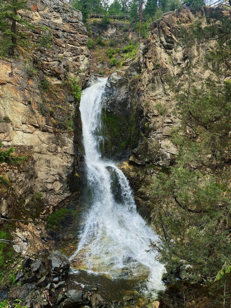 Fintry Falls Provincial Park near Kelowna British Columbia