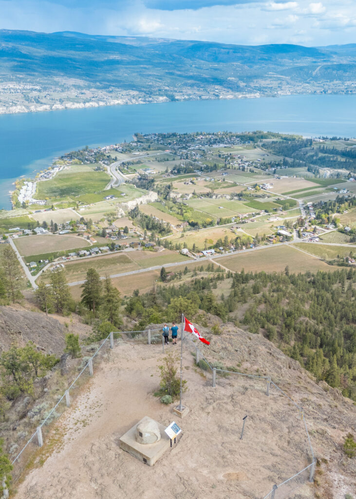 Giants Head Mountain summit in Summerland, British Columbia